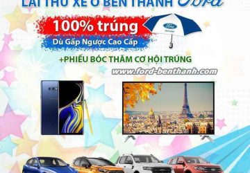 Lái Thử Xe Ford Tháng 3/2019 Tại Bến Thành Ford Sài Gòn;