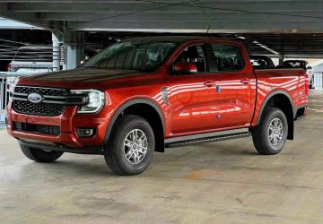 Ford Ranger XLS 2024 Màu Đỏ tại Bến Thành Ford Sài Gòn;